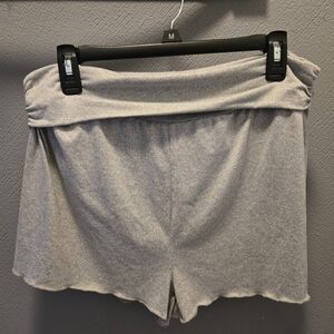 Pull On Gray Women's Shorts